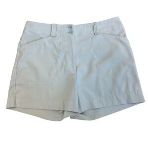 NIKE Golf Women's pastel light blue Fit-Dry Victory Shorts Sz 10/M NWOT
